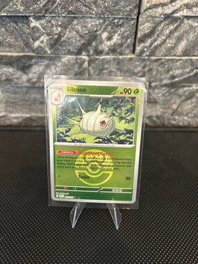 Pokemon Silcoon 012/217 Reverse Holo Rare from Ascended Heroes Set M/NM